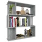 vidaXL Bücherregal/Raumteiler Grau Sonoma 80x24x96 cm Holzwerkstoff vidaXL Bücherregal/Raumteiler Grau Sonoma 80x24x96 cm Holzwerkstoff