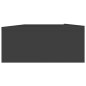 vidaXL TV-Schrank mit LED-Leuchten Grau 120x35x15,5 cm vidaXL TV-Schrank mit LED-Leuchten Grau 120x35x15,5 cm