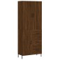 vidaXL Highboard Braun Eichen-Optik 69,5x34x180 cm Holzwerkstoff vidaXL Highboard Braun Eichen-Optik 69,5x34x180 cm Holzwerkstoff