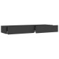 vidaXL TV-Schrank mit LED-Leuchten Grau 120x35x15,5 cm vidaXL TV-Schrank mit LED-Leuchten Grau 120x35x15,5 cm