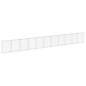 vidaXL Gabionenwand mit Abdeckung Verzinkter Stahl 900x30x100 cm vidaXL Gabionenwand mit Abdeckung Verzinkter Stahl 900x30x100 cm
