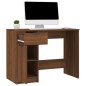 vidaXL Schreibtisch Braun Eichen-Optik 100x50x75 cm Holzwerkstoff vidaXL Schreibtisch Braun Eichen-Optik 100x50x75 cm Holzwerkstoff