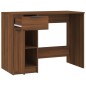 vidaXL Schreibtisch Braun Eichen-Optik 100x50x75 cm Holzwerkstoff vidaXL Schreibtisch Braun Eichen-Optik 100x50x75 cm Holzwerkstoff