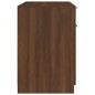 vidaXL Schreibtisch Braun Eichen-Optik 100x50x75 cm Holzwerkstoff vidaXL Schreibtisch Braun Eichen-Optik 100x50x75 cm Holzwerkstoff