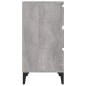 vidaXL Nachttisch Grau Sonoma 40x35x70 cm Holzwerkstoff vidaXL Nachttisch Grau Sonoma 40x35x70 cm Holzwerkstoff