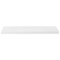 vidaXL Schweberegale 2 Stk. Hochglanz-Weiß 90x23,5x3,8 cm MDF vidaXL Schweberegale 2 Stk. Hochglanz-Weiß 90x23,5x3,8 cm MDF