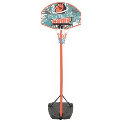 vidaXL Tragbares Basketball-Set Verstellbar 180-230 cm
