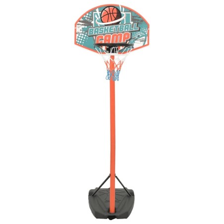 vidaXL Tragbares Basketball-Set Verstellbar 180-230 cm