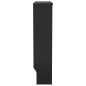 vidaXL MDF Heizkörperverkleidung Schwarz 78 cm vidaXL MDF Heizkörperverkleidung Schwarz 78 cm