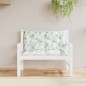 vidaXL Gartenbank-Auflagen 2 Stk. Blattmuster 100x50x7 cm Stoff vidaXL Gartenbank-Auflagen 2 Stk. Blattmuster 100x50x7 cm Stoff