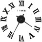 vidaXL 3D-Wanduhr Modernes Design Schwarz 100 cm XXL vidaXL 3D-Wanduhr Modernes Design Schwarz 100 cm XXL