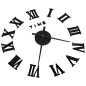 vidaXL 3D-Wanduhr Modernes Design Schwarz 100 cm XXL vidaXL 3D-Wanduhr Modernes Design Schwarz 100 cm XXL