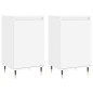 vidaXL Sideboards 2 Stk. Weiß 40x35x70 cm Holzwerkstoff vidaXL Sideboards 2 Stk. Weiß 40x35x70 cm Holzwerkstoff