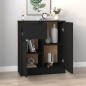 vidaXL Sideboard Schwarz 60x30x70 cm Holzwerkstoff vidaXL Sideboard Schwarz 60x30x70 cm Holzwerkstoff