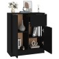 vidaXL Sideboard Schwarz 60x30x70 cm Holzwerkstoff vidaXL Sideboard Schwarz 60x30x70 cm Holzwerkstoff