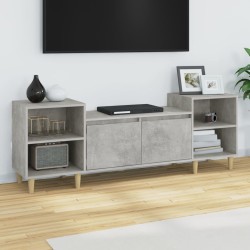 vidaXL TV-Schrank Betongrau 160x35x55 cm Holzwerkstoff