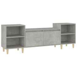 vidaXL TV-Schrank Betongrau 160x35x55 cm Holzwerkstoff