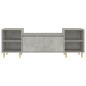 vidaXL TV-Schrank Betongrau 160x35x55 cm Holzwerkstoff vidaXL TV-Schrank Betongrau 160x35x55 cm Holzwerkstoff