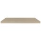 vidaXL Schweberegale 4 Stk. Eiche-Optik 80x23,5x3,8 cm MDF vidaXL Schweberegale 4 Stk. Eiche-Optik 80x23,5x3,8 cm MDF