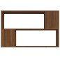 vidaXL Bücherregal Braun Eichen-Optik 100x24x63 cm Holzwerkstoff vidaXL Bücherregal Braun Eichen-Optik 100x24x63 cm Holzwerkstoff