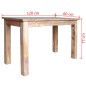 vidaXL Esszimmertisch Recyceltes Massivholz 120 x 60 x 77 cm vidaXL Esszimmertisch Recyceltes Massivholz 120 x 60 x 77 cm