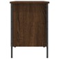 vidaXL Schuhregal Braun Eichen-Optik 131x35x50 cm Holzwerkstoff vidaXL Schuhregal Braun Eichen-Optik 131x35x50 cm Holzwerkstoff