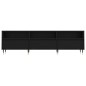 vidaXL TV-Schrank Schwarz 150x30x44,5 cm Holzwerkstoff vidaXL TV-Schrank Schwarz 150x30x44,5 cm Holzwerkstoff