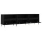 vidaXL TV-Schrank Schwarz 150x30x44,5 cm Holzwerkstoff vidaXL TV-Schrank Schwarz 150x30x44,5 cm Holzwerkstoff