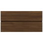 vidaXL Waschbeckenschrank Braun Eiche 90x38,5x45 cm Holzwerkstoff vidaXL Waschbeckenschrank Braun Eiche 90x38,5x45 cm Holzwerkstoff