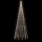 vidaXL Weihnachtsbaum mit Erdnägeln Kaltweiß 732 LEDs 500 cm vidaXL Weihnachtsbaum mit Erdnägeln Kaltweiß 732 LEDs 500 cm