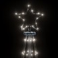 vidaXL Weihnachtsbaum mit Erdnägeln Kaltweiß 732 LEDs 500 cm vidaXL Weihnachtsbaum mit Erdnägeln Kaltweiß 732 LEDs 500 cm