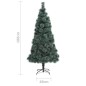 vidaXL Künstlicher Weihnachtsbaum mit Ständer Grün 180 cm PET vidaXL Künstlicher Weihnachtsbaum mit Ständer Grün 180 cm PET