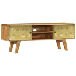 vidaXL TV-Schrank Mangoholz Massiv 120 x 30 x 45 cm