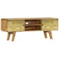 vidaXL TV-Schrank Mangoholz Massiv 120 x 30 x 45 cm vidaXL TV-Schrank Mangoholz Massiv 120 x 30 x 45 cm
