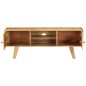 vidaXL TV-Schrank Mangoholz Massiv 120 x 30 x 45 cm vidaXL TV-Schrank Mangoholz Massiv 120 x 30 x 45 cm