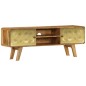 vidaXL TV-Schrank Mangoholz Massiv 120 x 30 x 45 cm vidaXL TV-Schrank Mangoholz Massiv 120 x 30 x 45 cm