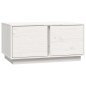 vidaXL Couchtisch Weiß 80x50x40 cm Massivholz Kiefer vidaXL Couchtisch Weiß 80x50x40 cm Massivholz Kiefer
