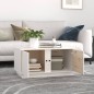 vidaXL Couchtisch Weiß 80x50x40 cm Massivholz Kiefer vidaXL Couchtisch Weiß 80x50x40 cm Massivholz Kiefer