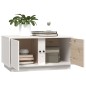 vidaXL Couchtisch Weiß 80x50x40 cm Massivholz Kiefer vidaXL Couchtisch Weiß 80x50x40 cm Massivholz Kiefer