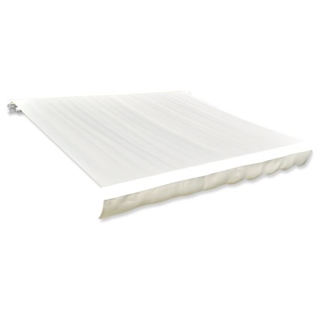 vidaXL Markisenbespannung Canvas Creme 450x300 cm 