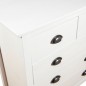 vidaXL Sideboard Hill Weiß 79x40x80 cm Massivholz Kiefer vidaXL Sideboard Hill Weiß 79x40x80 cm Massivholz Kiefer