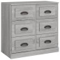vidaXL Sideboard Grau Sonoma 70x35,5x67,5 cm Holzwerkstoff vidaXL Sideboard Grau Sonoma 70x35,5x67,5 cm Holzwerkstoff