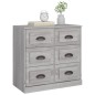 vidaXL Sideboard Grau Sonoma 70x35,5x67,5 cm Holzwerkstoff vidaXL Sideboard Grau Sonoma 70x35,5x67,5 cm Holzwerkstoff