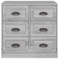 vidaXL Sideboard Grau Sonoma 70x35,5x67,5 cm Holzwerkstoff vidaXL Sideboard Grau Sonoma 70x35,5x67,5 cm Holzwerkstoff