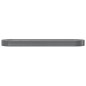 vidaXL Hochbeet Pulverbeschichteter Stahl 523x140x36 cm Grau vidaXL Hochbeet Pulverbeschichteter Stahl 523x140x36 cm Grau