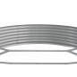 vidaXL Hochbeet Pulverbeschichteter Stahl 523x140x36 cm Grau vidaXL Hochbeet Pulverbeschichteter Stahl 523x140x36 cm Grau