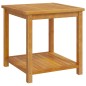 vidaXL Beistelltisch Massivholz Akazie 45x45x45 cm vidaXL Beistelltisch Massivholz Akazie 45x45x45 cm
