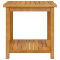vidaXL Beistelltisch Massivholz Akazie 45x45x45 cm vidaXL Beistelltisch Massivholz Akazie 45x45x45 cm