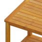 vidaXL Beistelltisch Massivholz Akazie 45x45x45 cm vidaXL Beistelltisch Massivholz Akazie 45x45x45 cm