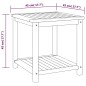 vidaXL Beistelltisch Massivholz Akazie 45x45x45 cm vidaXL Beistelltisch Massivholz Akazie 45x45x45 cm